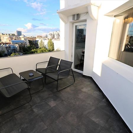 Athenee Palace Apartment - Panoramic View Terrace & Balcony - Free Minibar Bükreş Dış mekan fotoğraf
